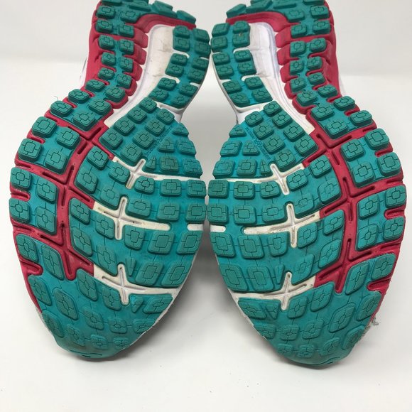 Brooks Ghost 8 Running Sneakers Silver Pink White - Picture 6 of 8